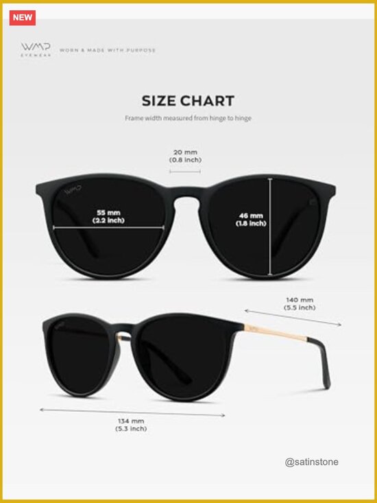 Round Polarized Sunglasses with UV400 Protection and Metal Frame main image 4